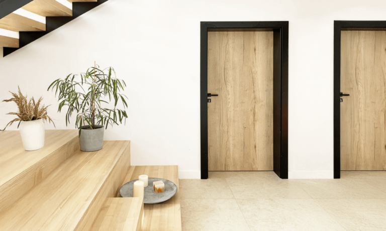 wooden door